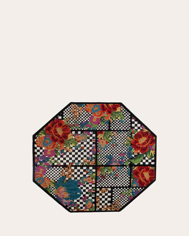 Flower Market Trellis Rug,