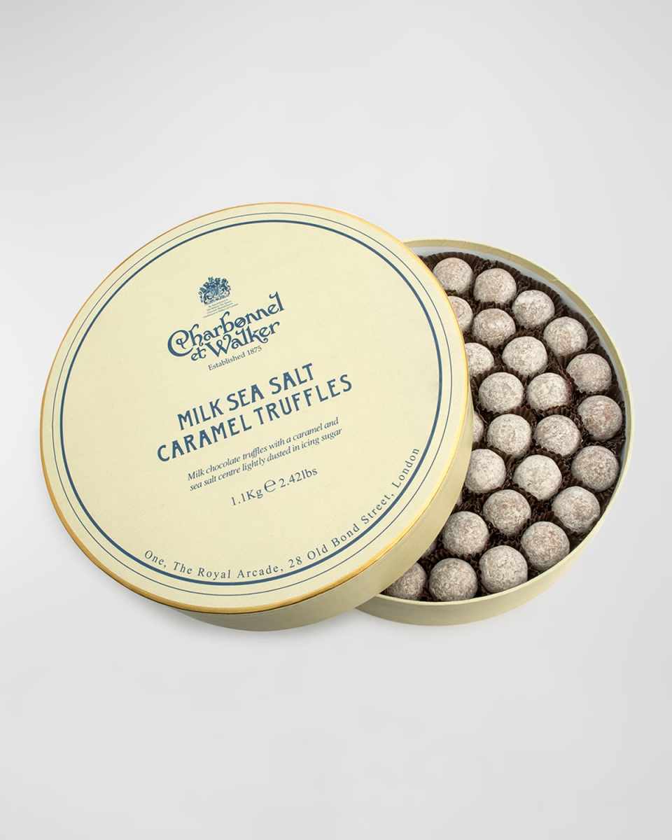 Milk Sea Salt Caramel Truffles