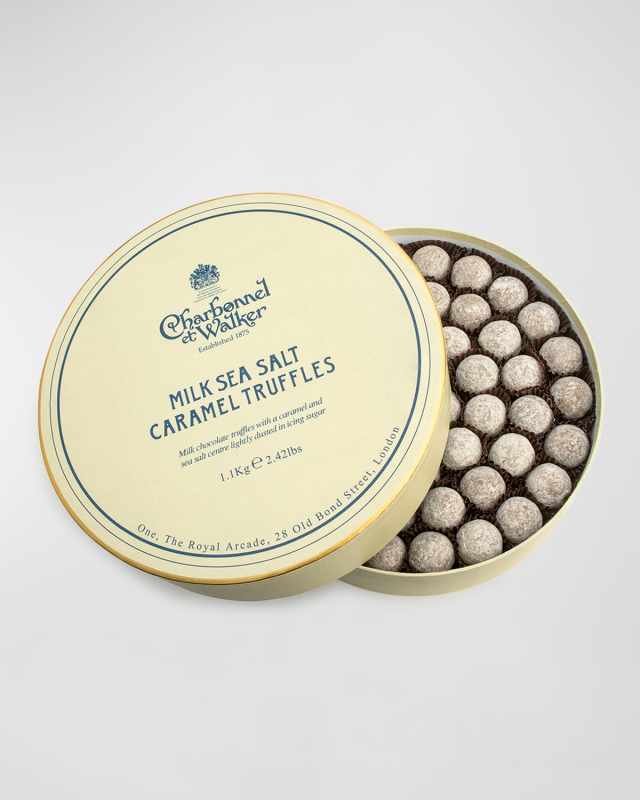 Milk Sea Salt Caramel Truffles
