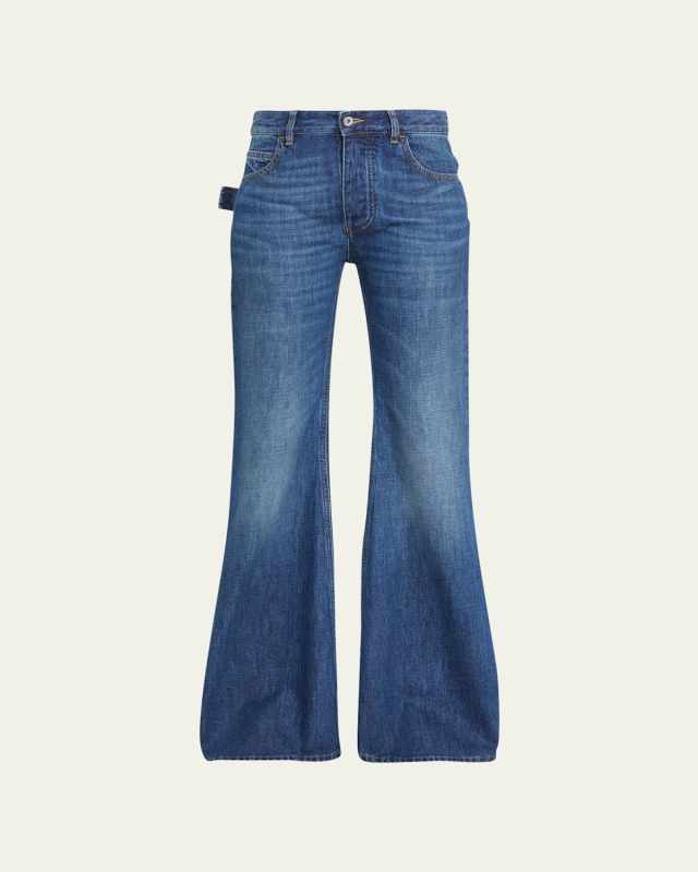 Flare Denim Trousers