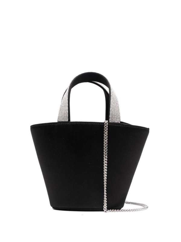 crystal-embellished mini bag