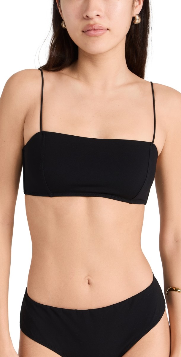Reformation Monaco Bikini Top Black