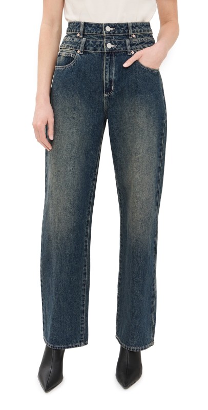ABRAND Carrie Iveta Jeans Dark Blue