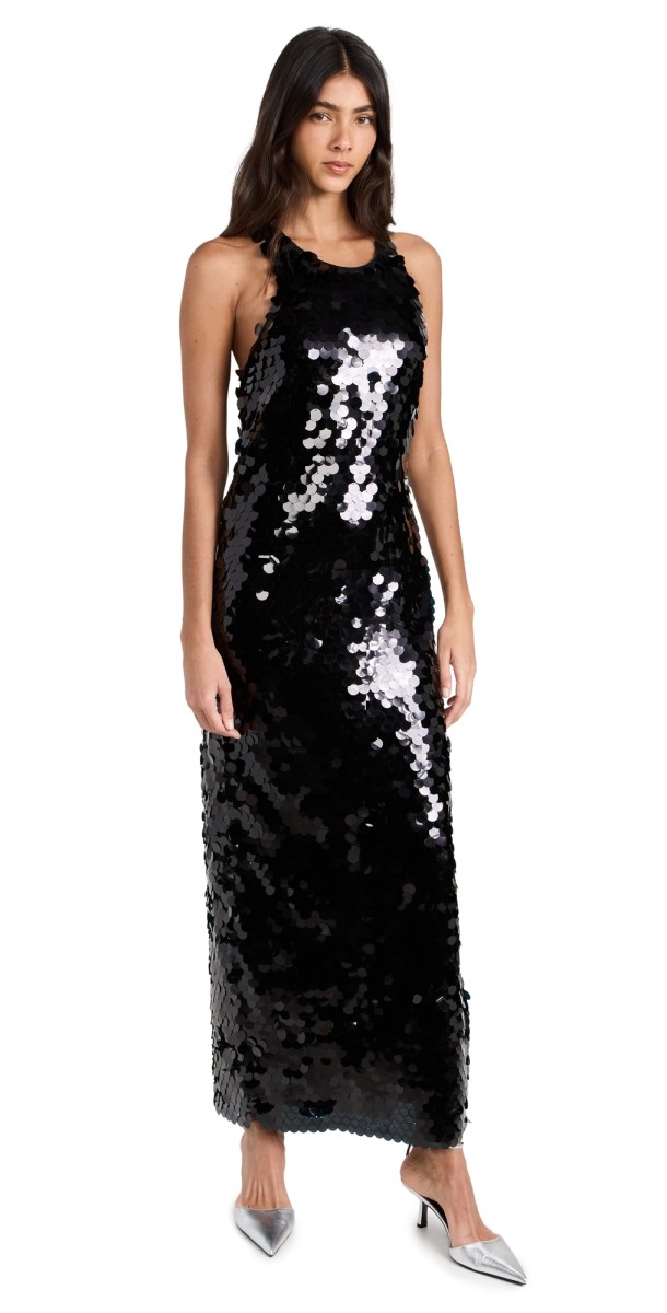 Simon Miller Sequin Lou Dress Black