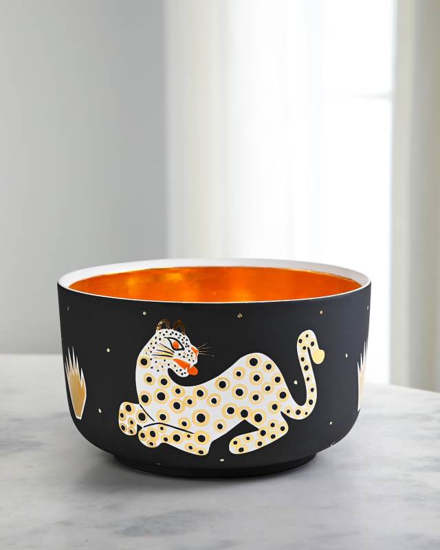 Leopard Chubby Bowl