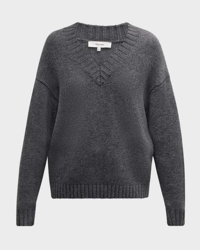 Chunky Wool-Cashmere Sweater