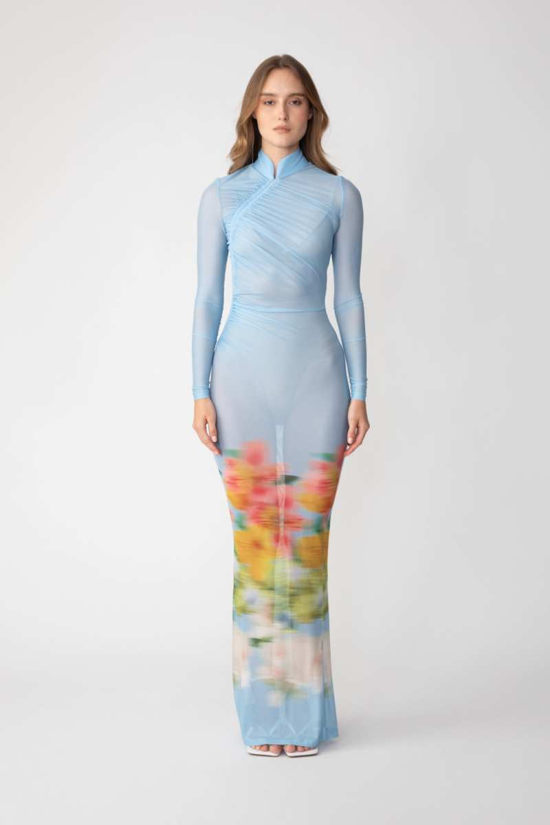 Kendra Mesh Dress