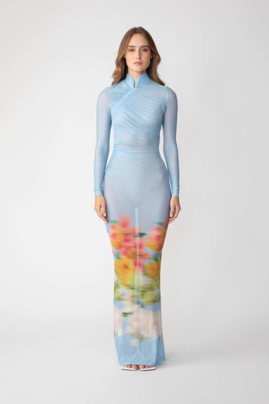 Kendra Mesh Dress