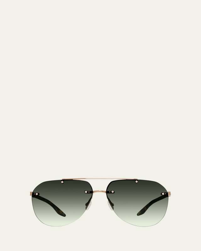 Jean Gradient Aviator Sunglasses
