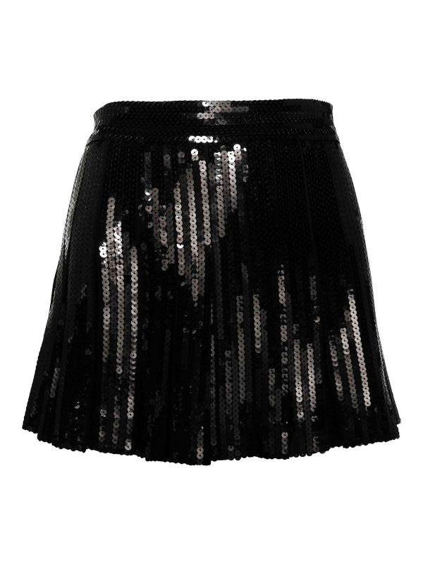 P. A.R. O.S. H. Jupe Midi - Noir