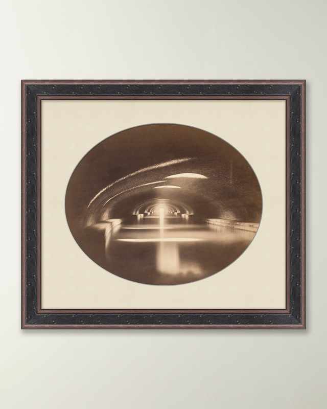 "Canal St. Martin" Framed Giclee