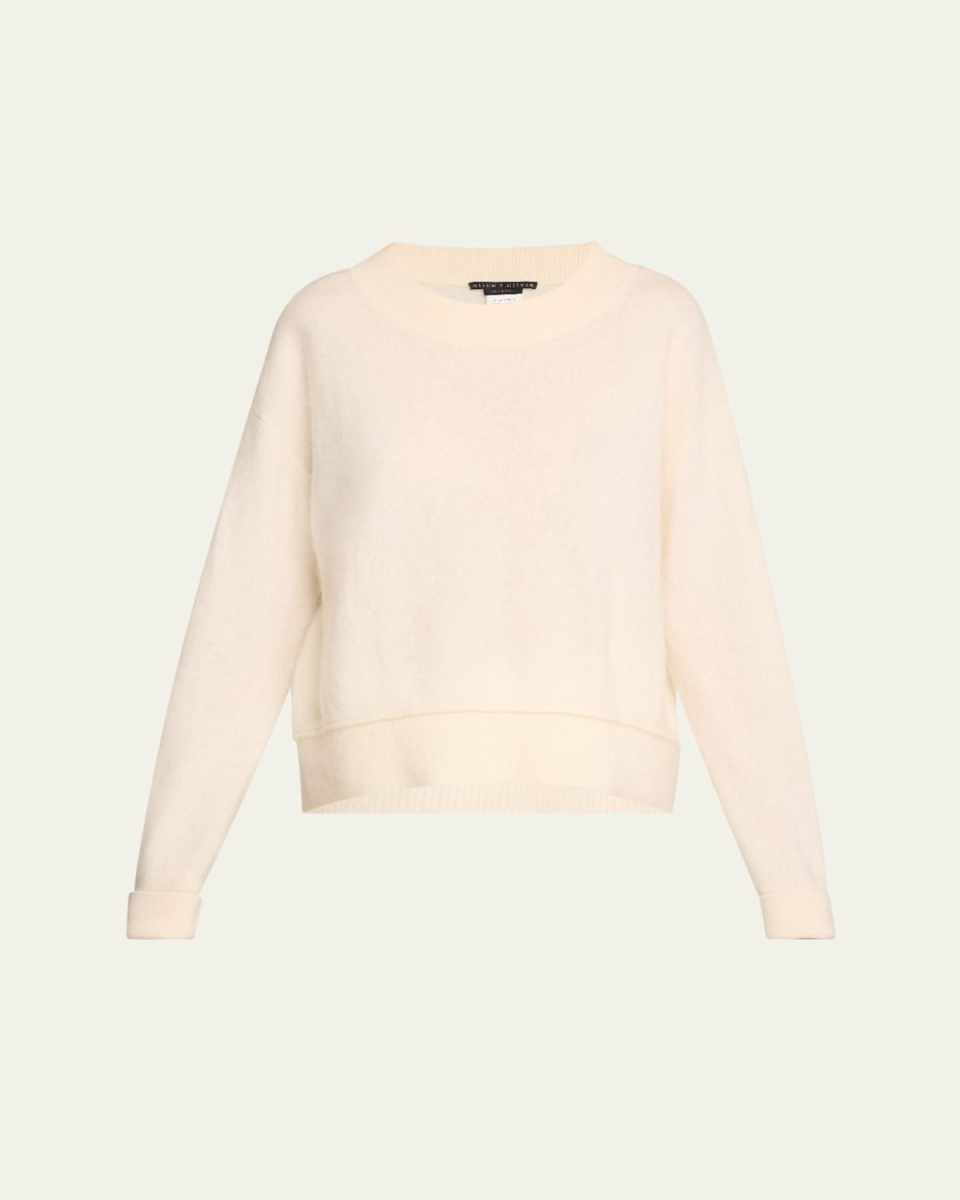 Elsa Cashmere Crewneck Pullover