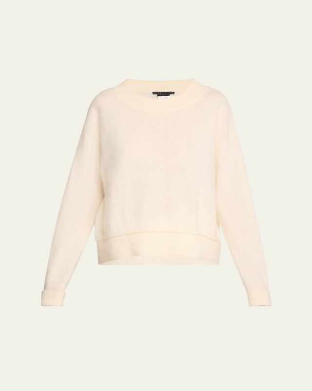 Elsa Cashmere Crewneck Pullover