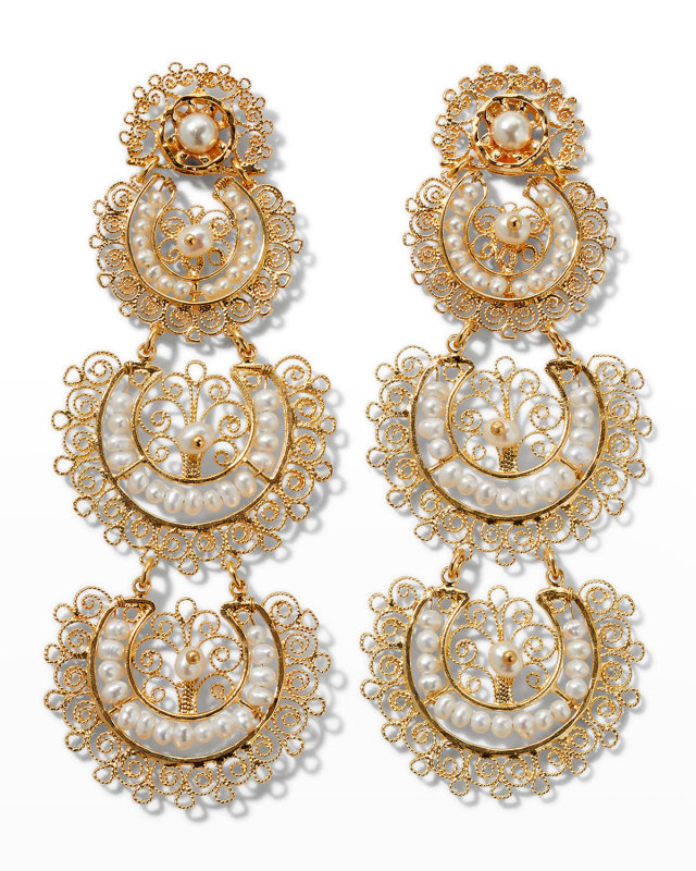 Bo Yucatan 3-Range Earrings