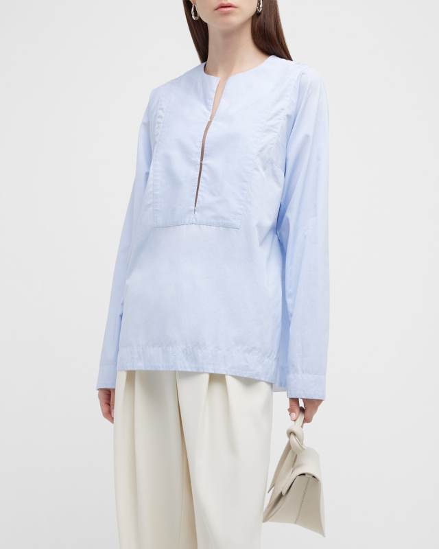 Cotton Bib Front Top