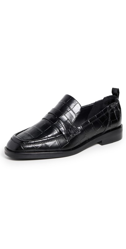 3.1 Phillip Lim Alexa Soft Penny Loafers Black