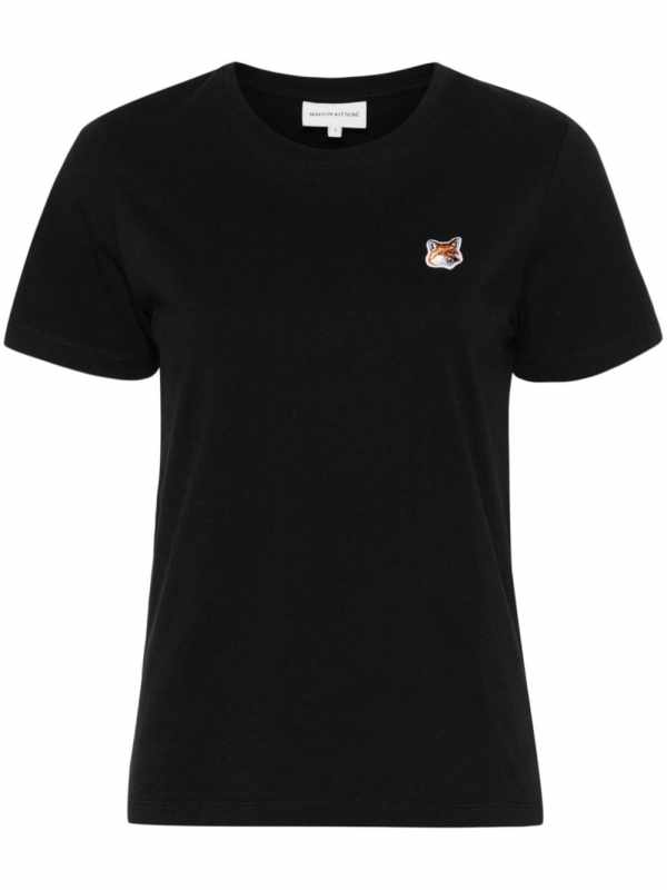 Fox-appliqué T-shirt