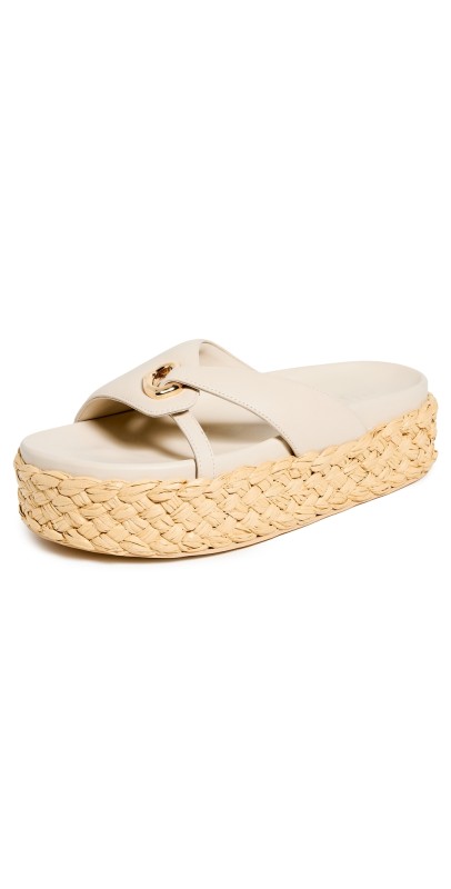 Cult Gaia Blythe Platforms Off White