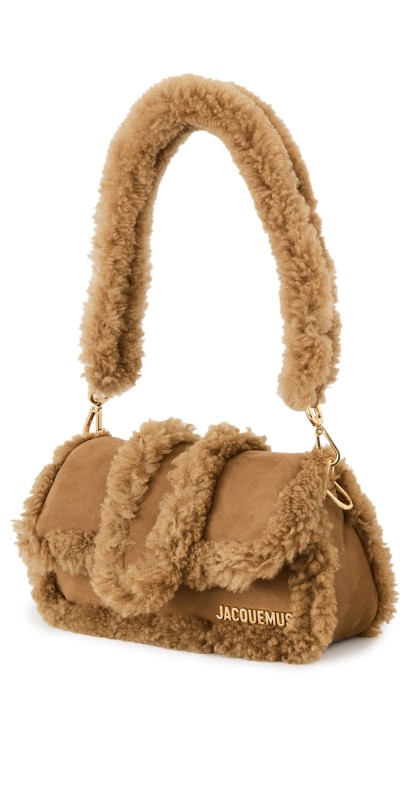 Jacquemus Le Petit Bambimou Doux Shoulder Bag Camel