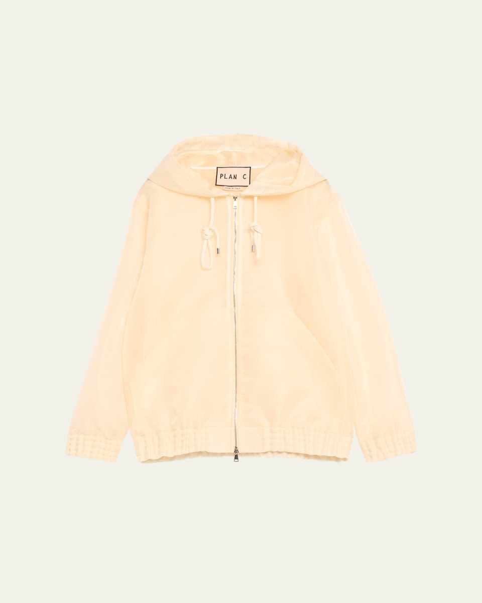 Hooded Nylon Jacket