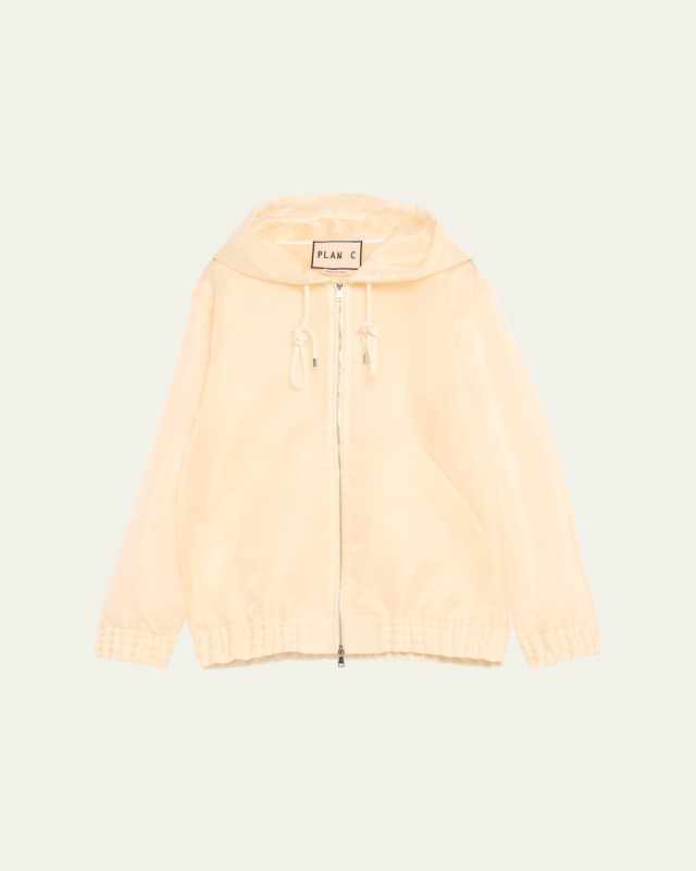 Hooded Nylon Jacket