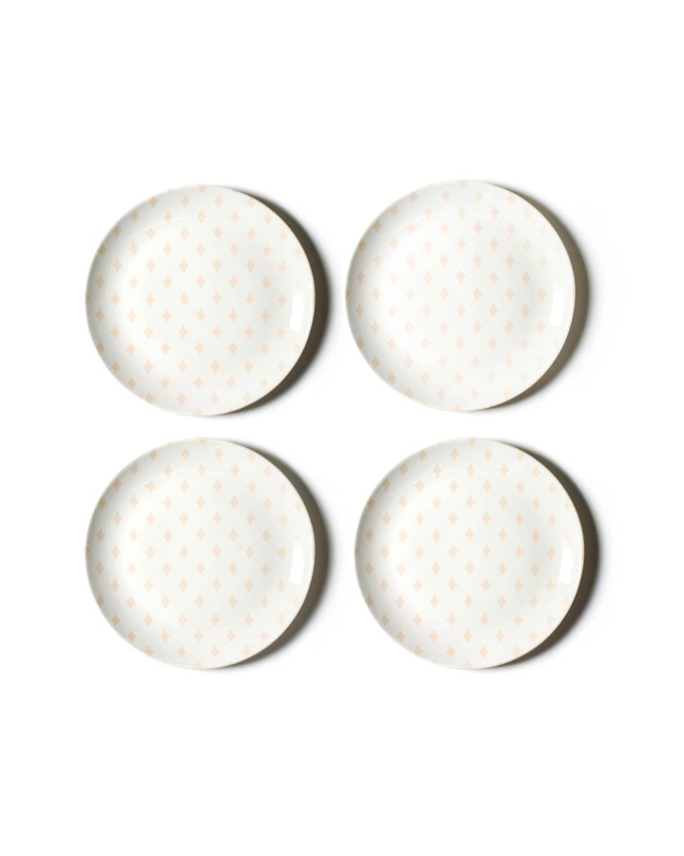 Quatrefoil Salad Plate