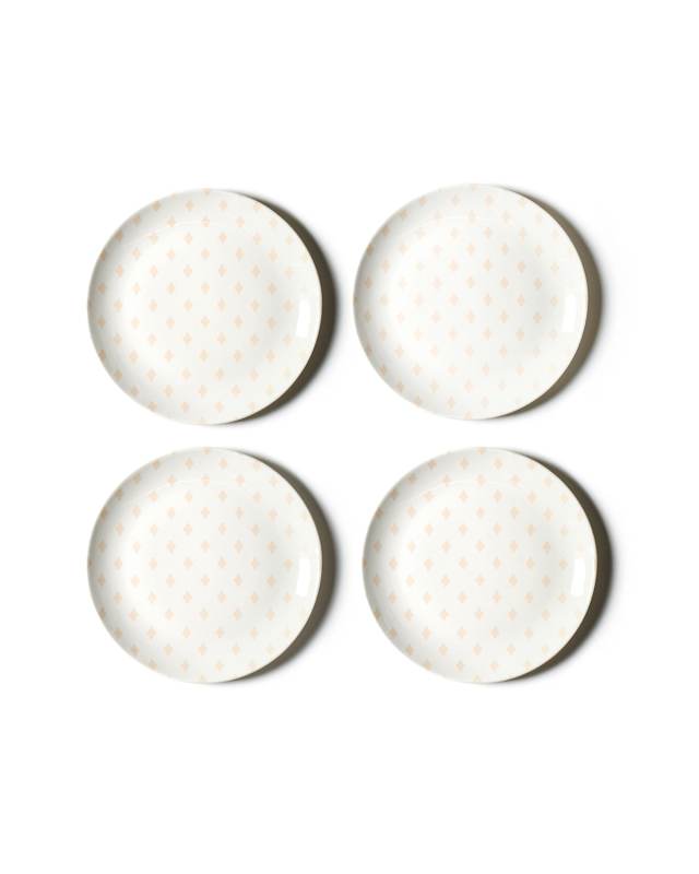 Quatrefoil Salad Plate