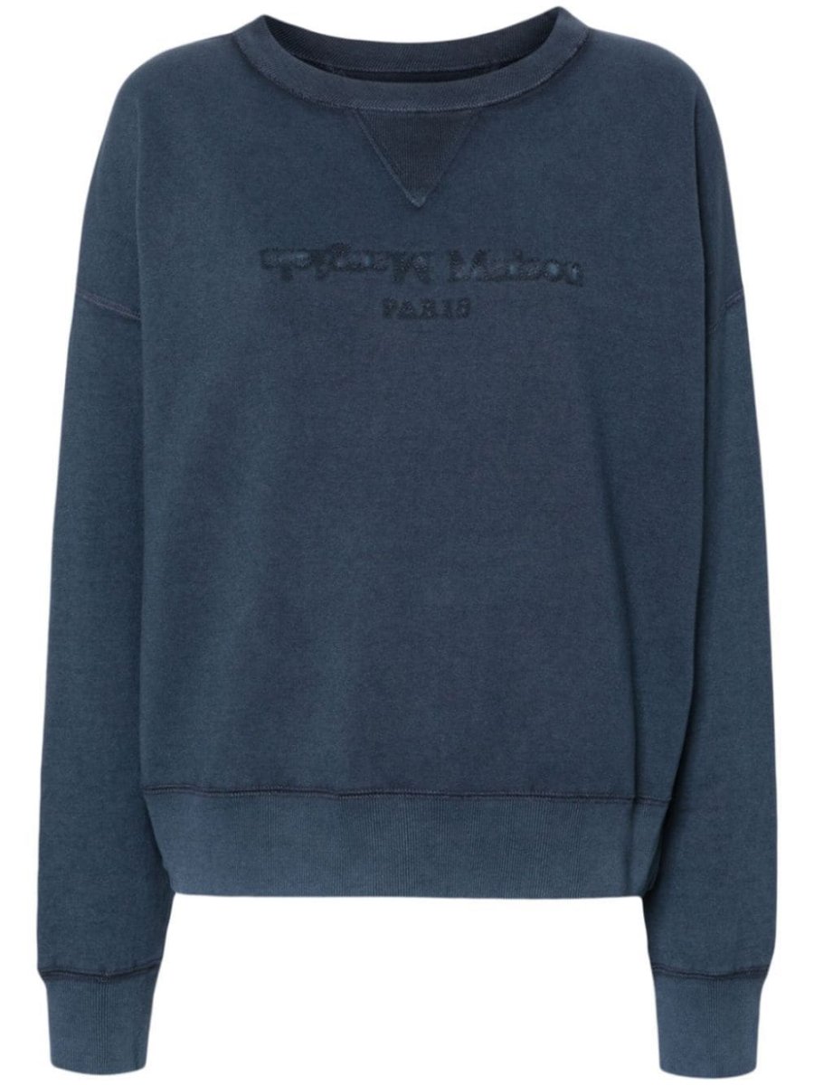 Reverse cotton sweatshirt