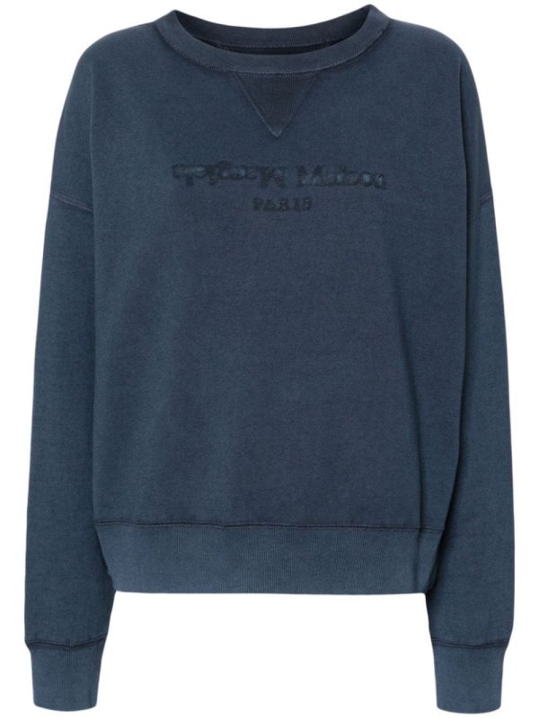 Reverse cotton sweatshirt