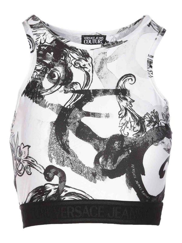 Versace Jeans Couture Top - Blanc