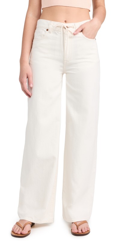 Madewell Superwide-Leg Jeans: Drawstring Edition Vintage Canvas