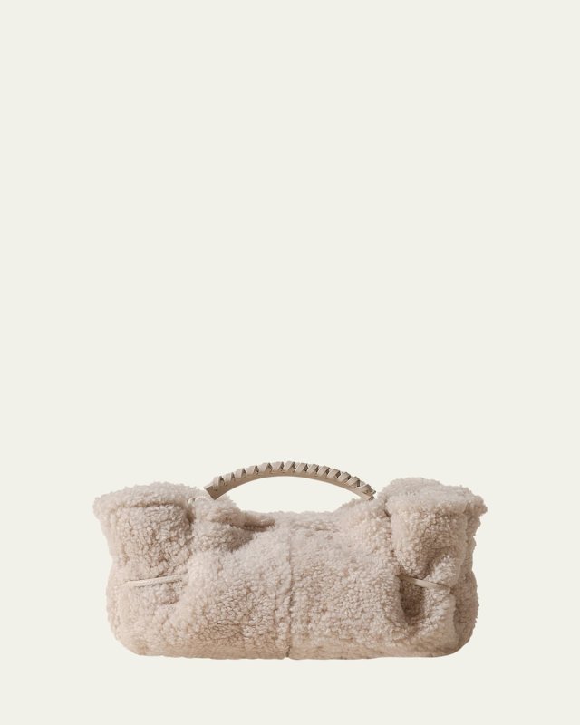Arta Mini Sheep Shearling Fur Crossbody Bag