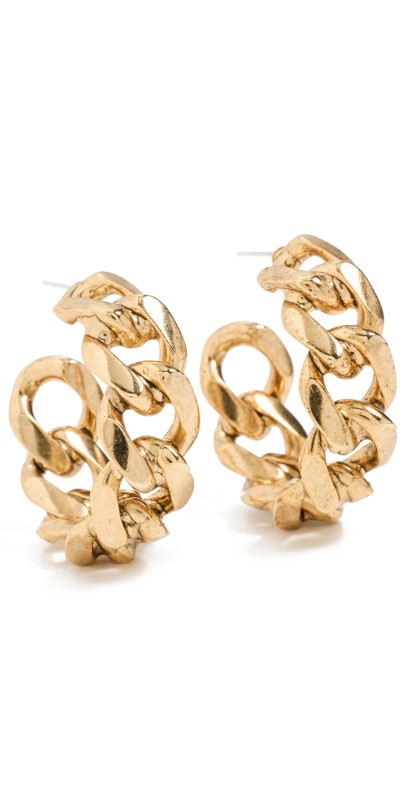 Jennifer Behr Maillon Earrings Gold