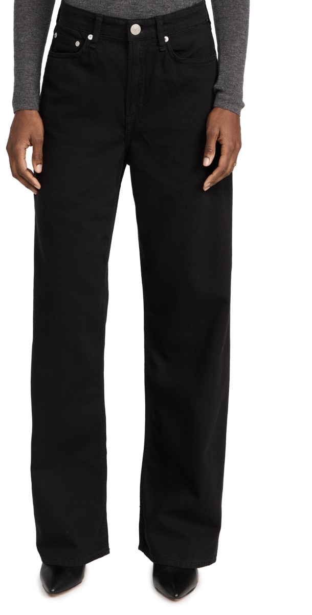 rag & bone Featherweight Logan Jeans Black
