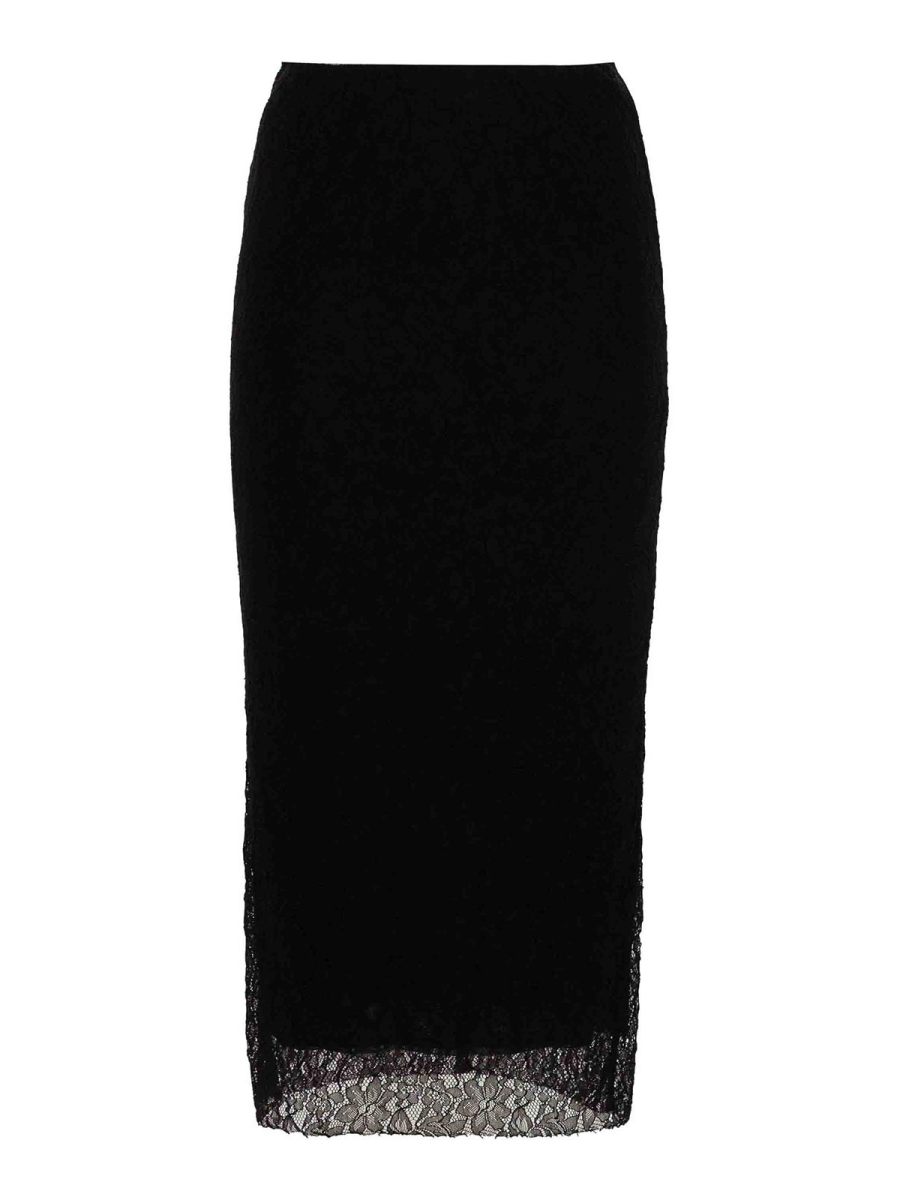Philosophy di Lorenzo Serafini Jupe Midi - Noir
