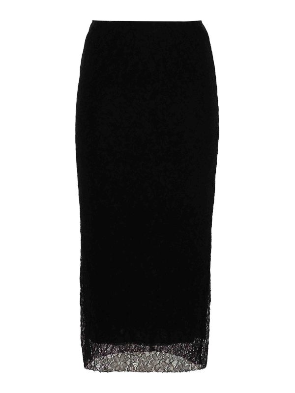 Philosophy di Lorenzo Serafini Jupe Midi - Noir