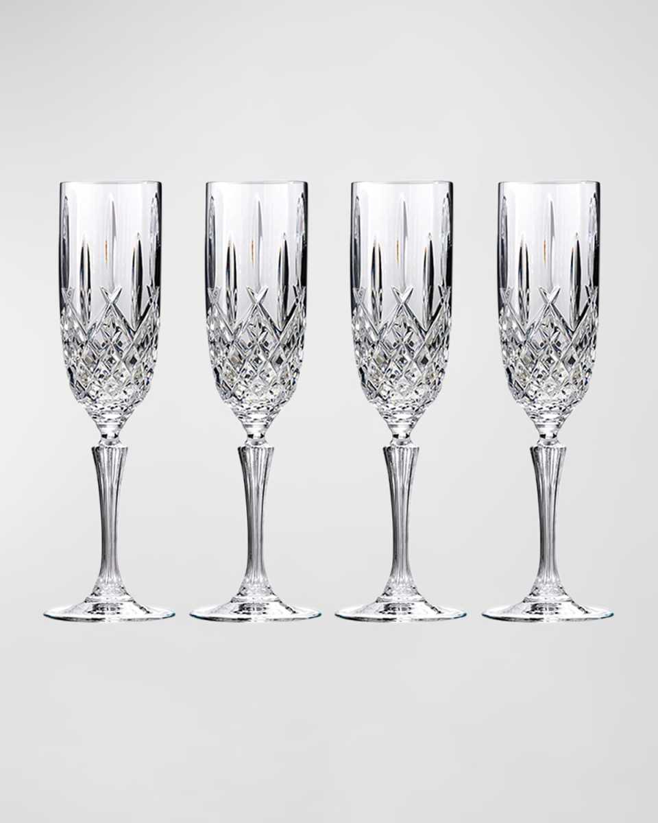 Markham Champagne Flutes, Set of 4