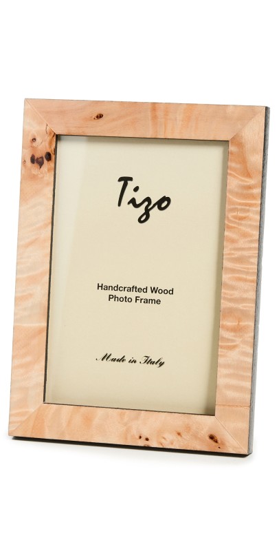 Tizo Design Wood Frame 4x6 Natural Burl