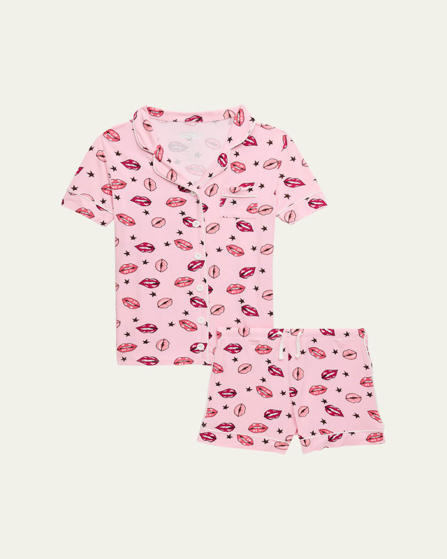 Girl's Tween Lynn Pajama Shorts Set, Size S-XL