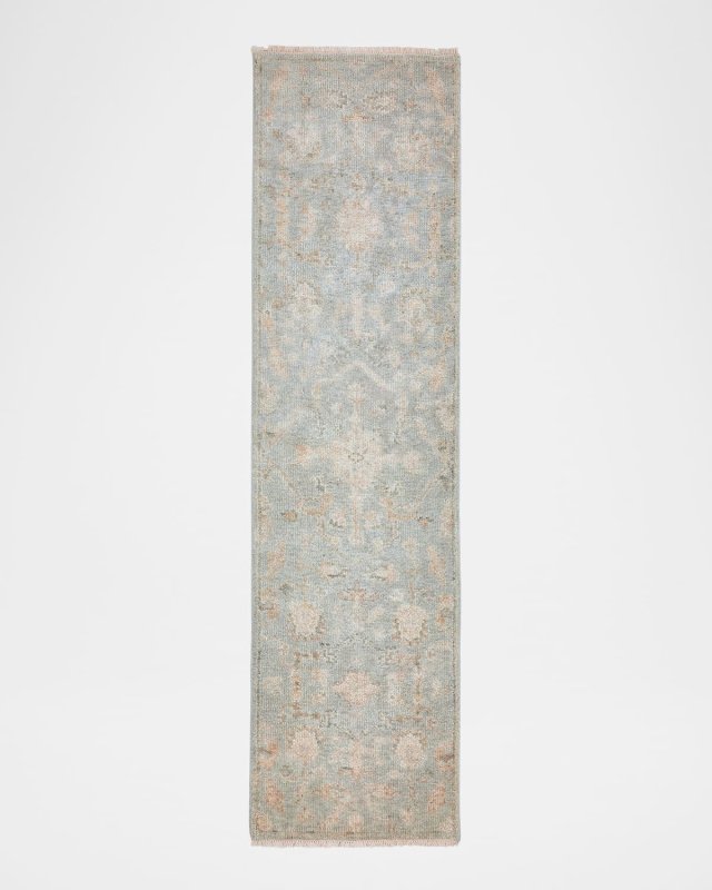 Meela Hand-Knotted Runner, 2' x 10'
