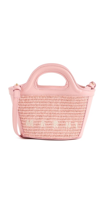 Marni Tropicalia Micro Bag LIGHT PINK/LIGHT PINK