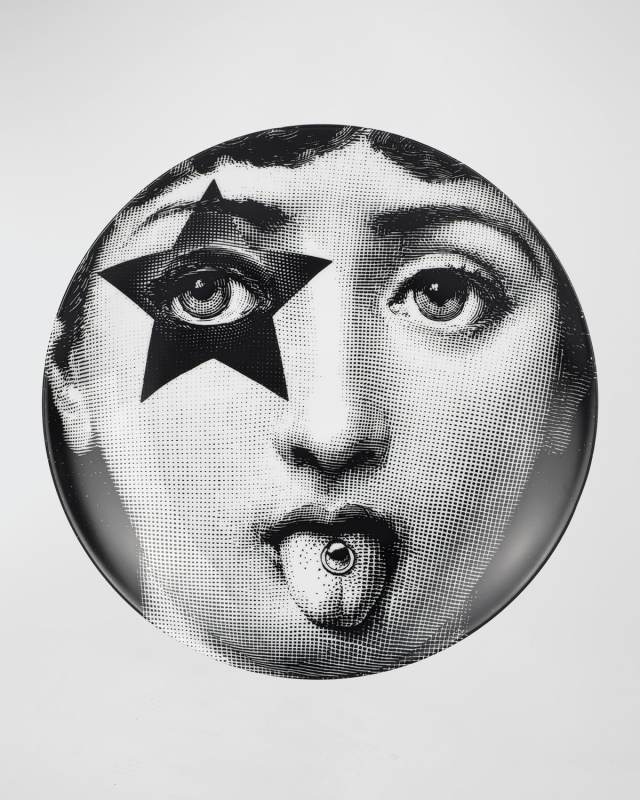 Wall Plate Tema E Variazioni N381 Star Over Eye Tongue Out