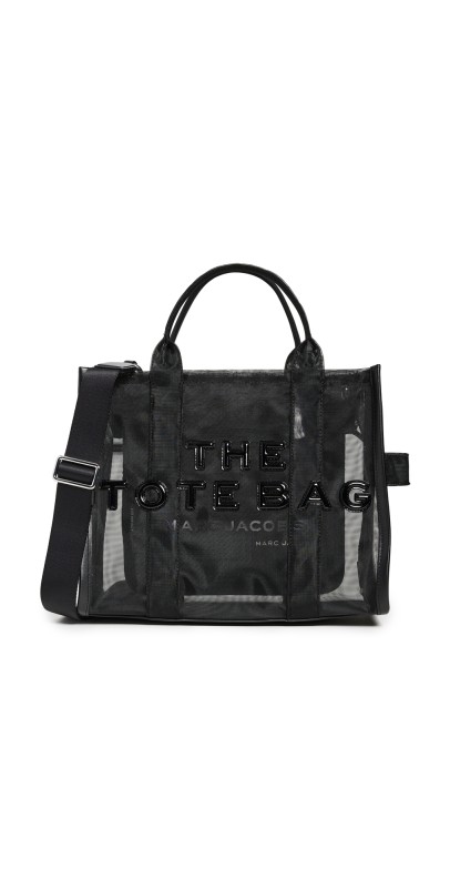 Marc Jacobs The Mesh Medium Tote Bag Blackout