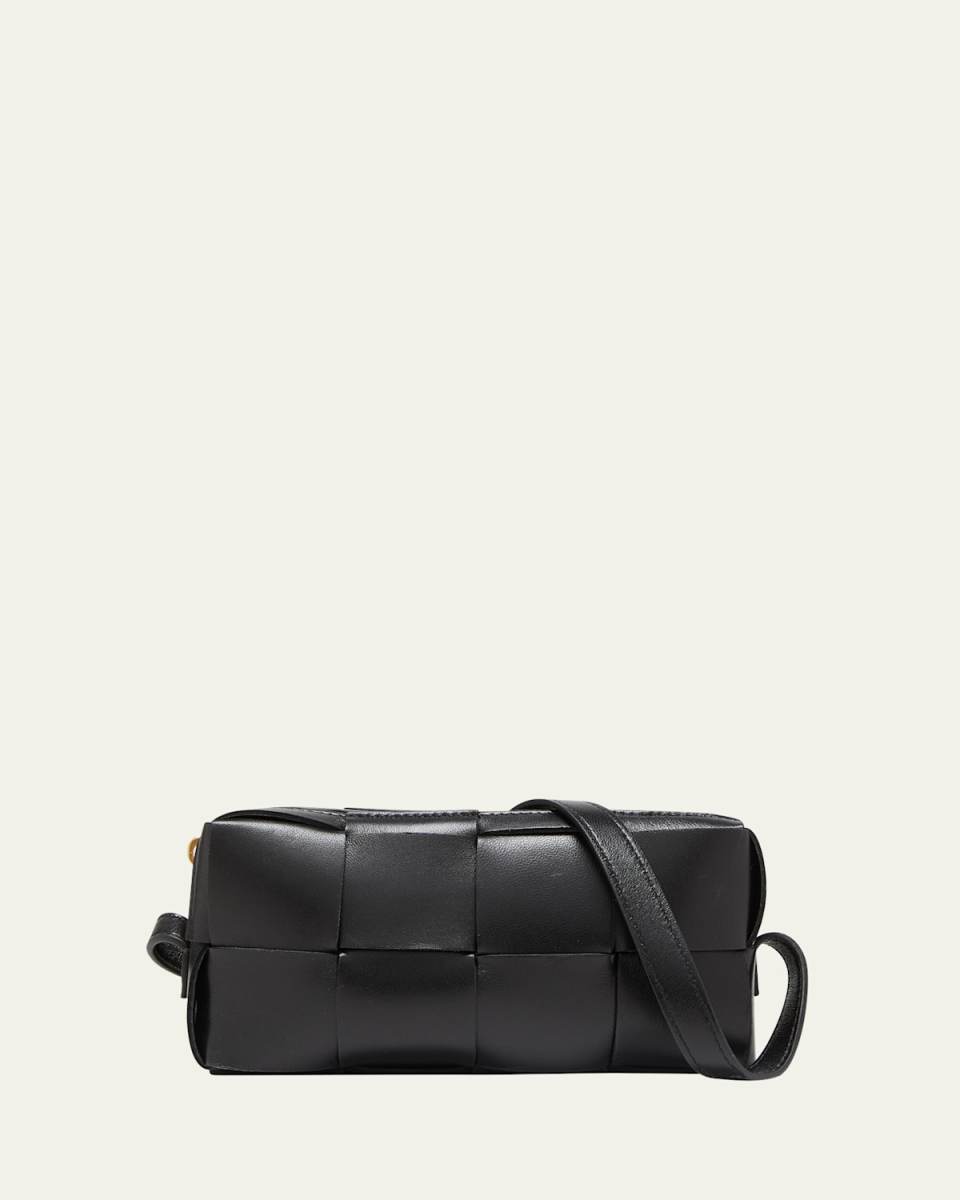 Cassette Intreccio Phone Pouch Shoulder Bag