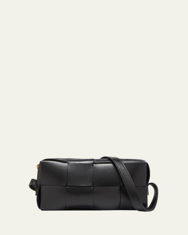 Cassette Intreccio Phone Pouch Shoulder Bag