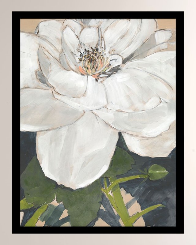 "Marked By Magnolias I" Giclee Canvas Art