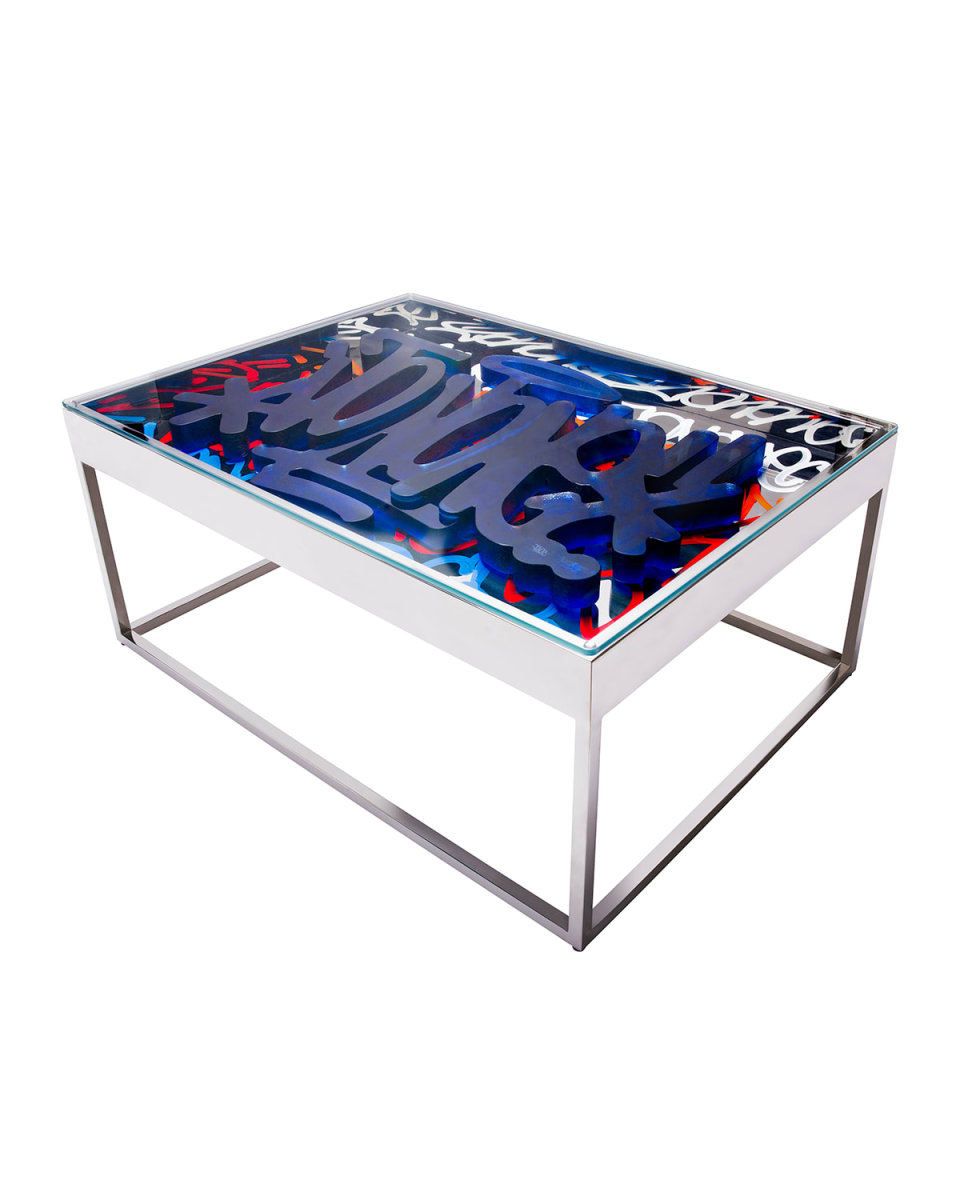 "Table for Two" Coffee Table by JonOne