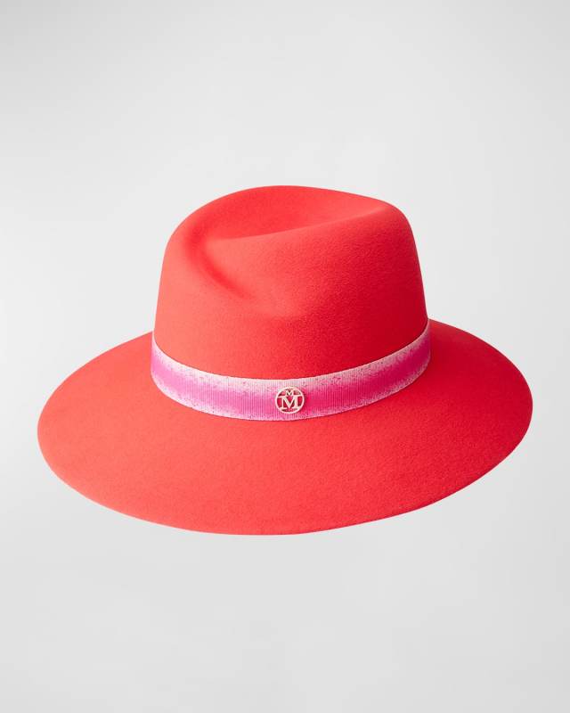 Virginie Iconic Wool Felt Fedora
