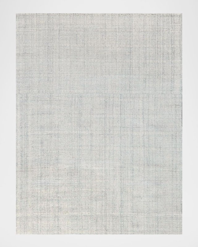 Alpine Hand-Loomed Ivory Rug, 6' x 9'