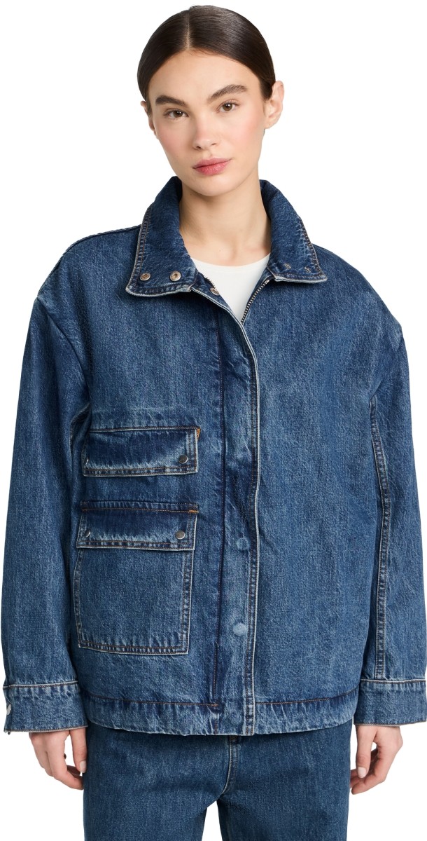 CO Bomber Jacket Indigo